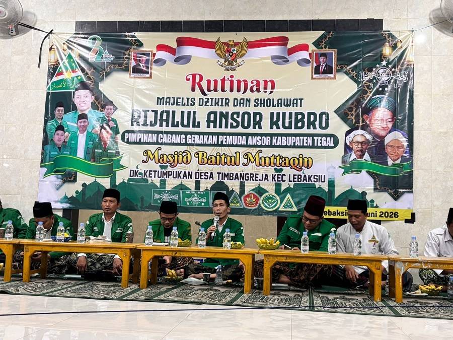 MDS Rijalul Ansor Kubro di Lebaksiu, Abdul Basir: Berkhidmah Harus Dijalani dengan Bahagia.